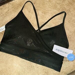 NEW dark green Marika sports bra top, Medium